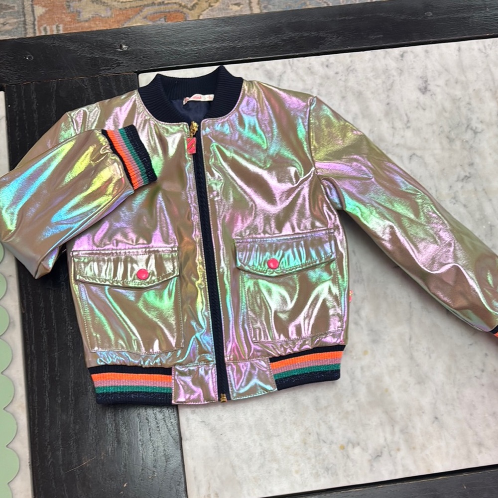 Billieblush Iridescent Kids Jacket